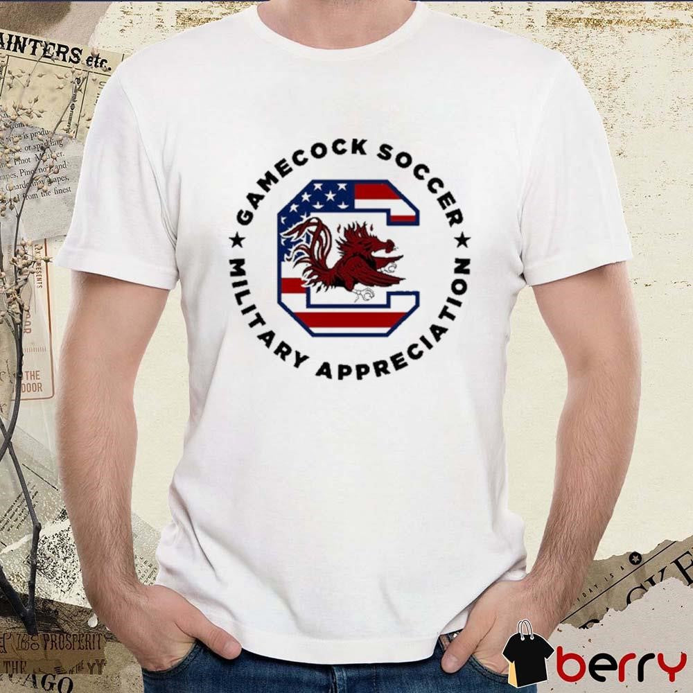 Gamecock Soccer Military Appreciation t-shirt