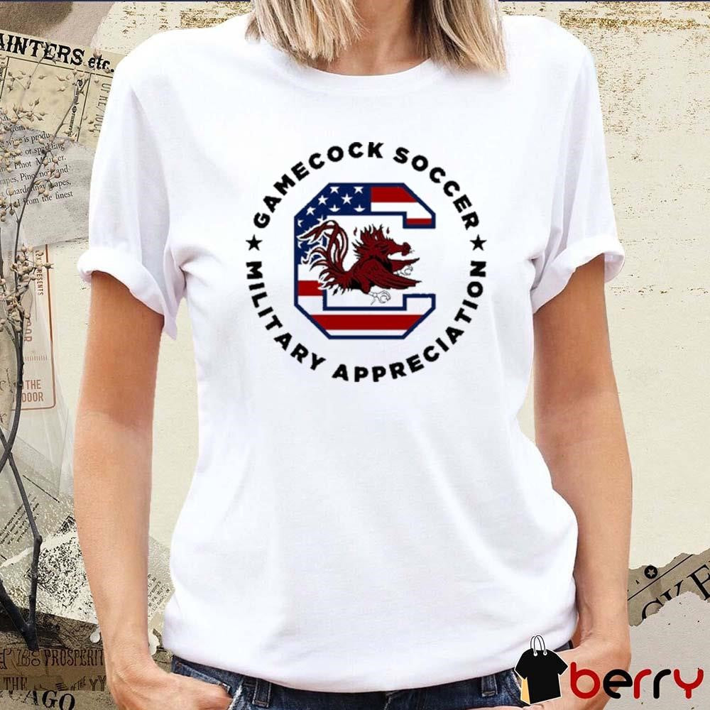 Gamecock Soccer Military Appreciation t-shirt