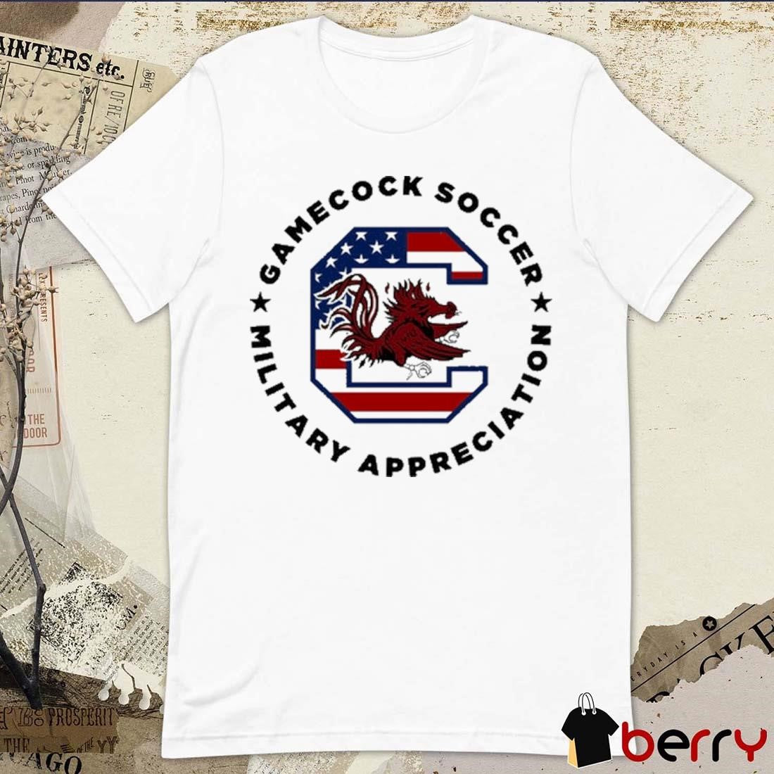 Gamecock Soccer Military Appreciation t-shirt