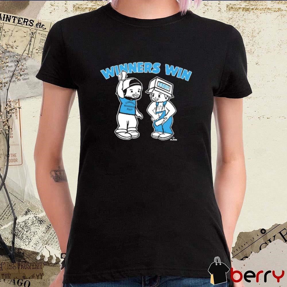Garrett Stubbs And Kyle Schwarber Winners Philadelphia Phillies MLB t-shirt