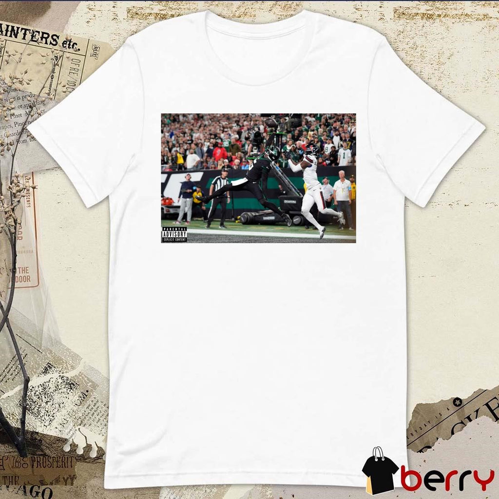 Garrett Wilson makes a one-handed touchdown catch in the fourth quarter of the Jets-Texans game t-shirt