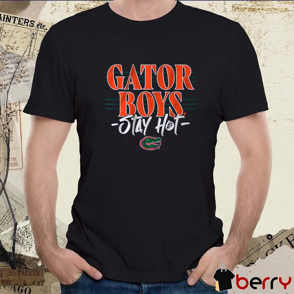 Gator Boys Stay Hot 2025 NCAA Southeastern Conference Florida Gators Logo t-shirt