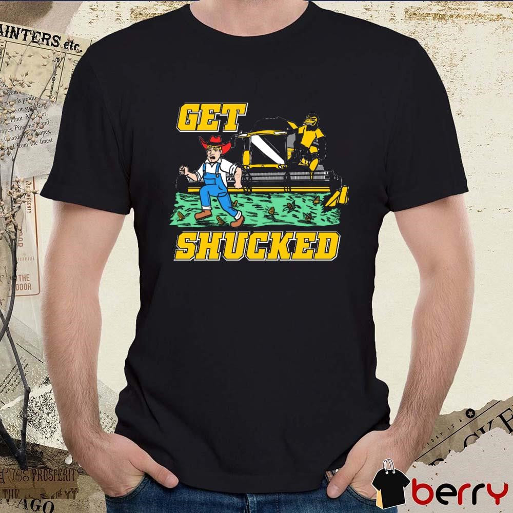 Get Shucked Nebraska Cornhuskers vs. Iowa Hawkeyes t-shirt