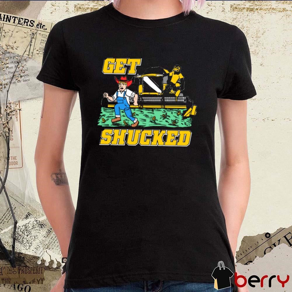 Get Shucked Nebraska Cornhuskers vs. Iowa Hawkeyes t-shirt