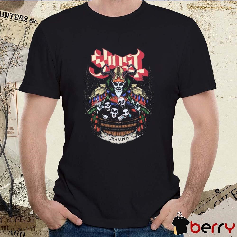Ghost Grampus Festival Artwork Holiday 2024 t-shirt