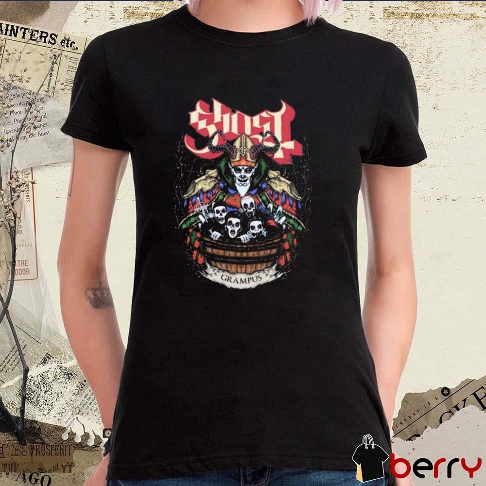 Ghost Grampus Festival Artwork Holiday 2024 t-shirt