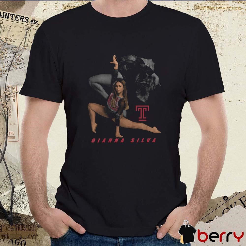 Gianna Silva Temple University Spotlight Drop Graphic t-shirt