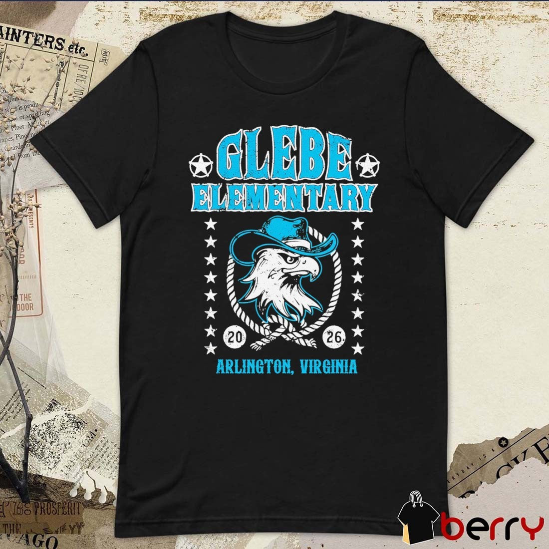 Glebe Elementary Giddy Up Glebe Arlington Virginia 2026 t-shirt
