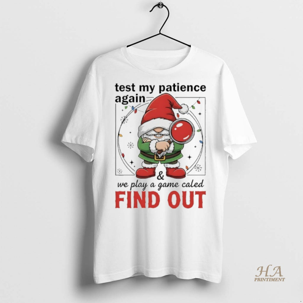 Official Gnome Christmas Test My Patience Again We Play A Game Caled Find Out