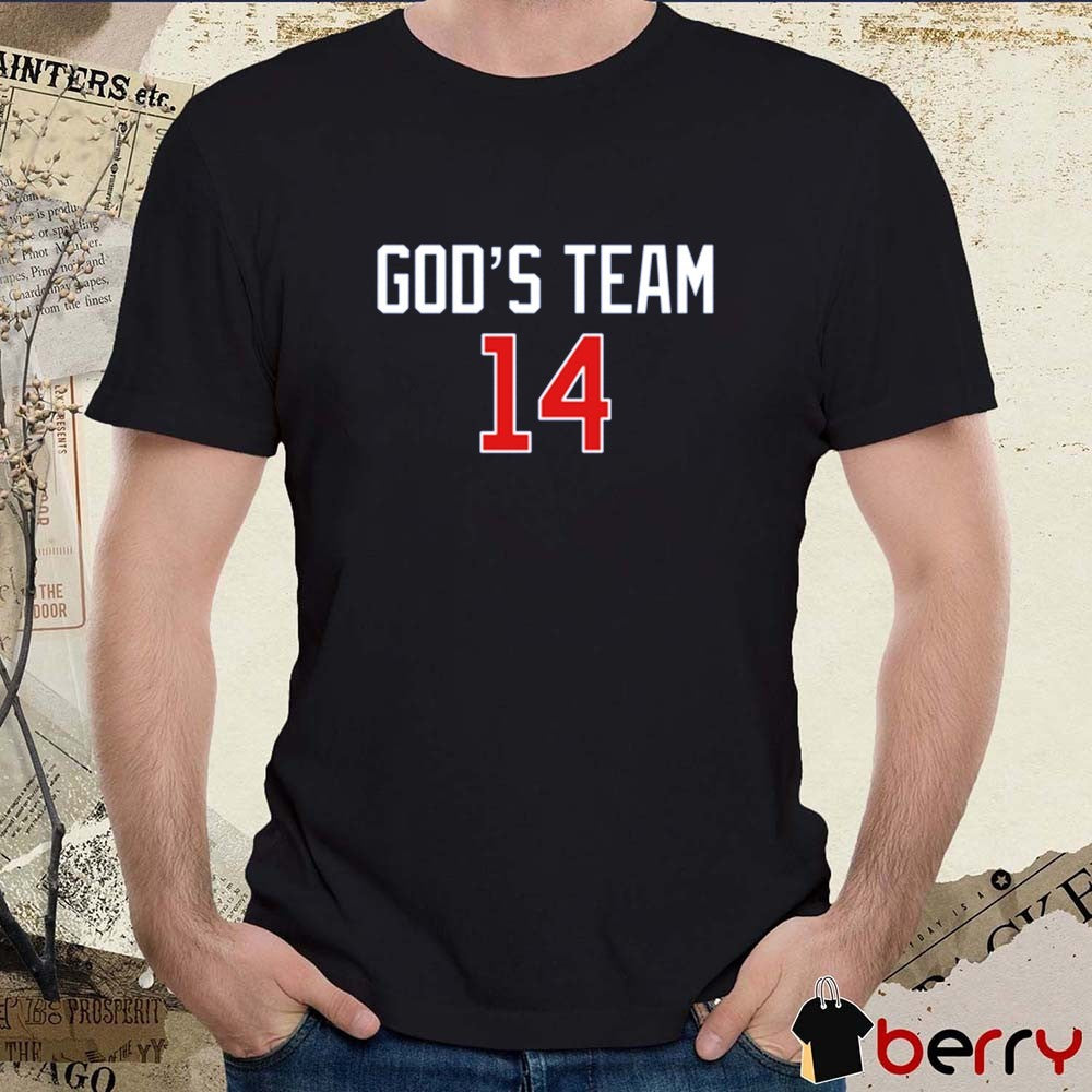 God’s Team 14 Chicago Cubs Baseball Pope Leo XIV t-shirt