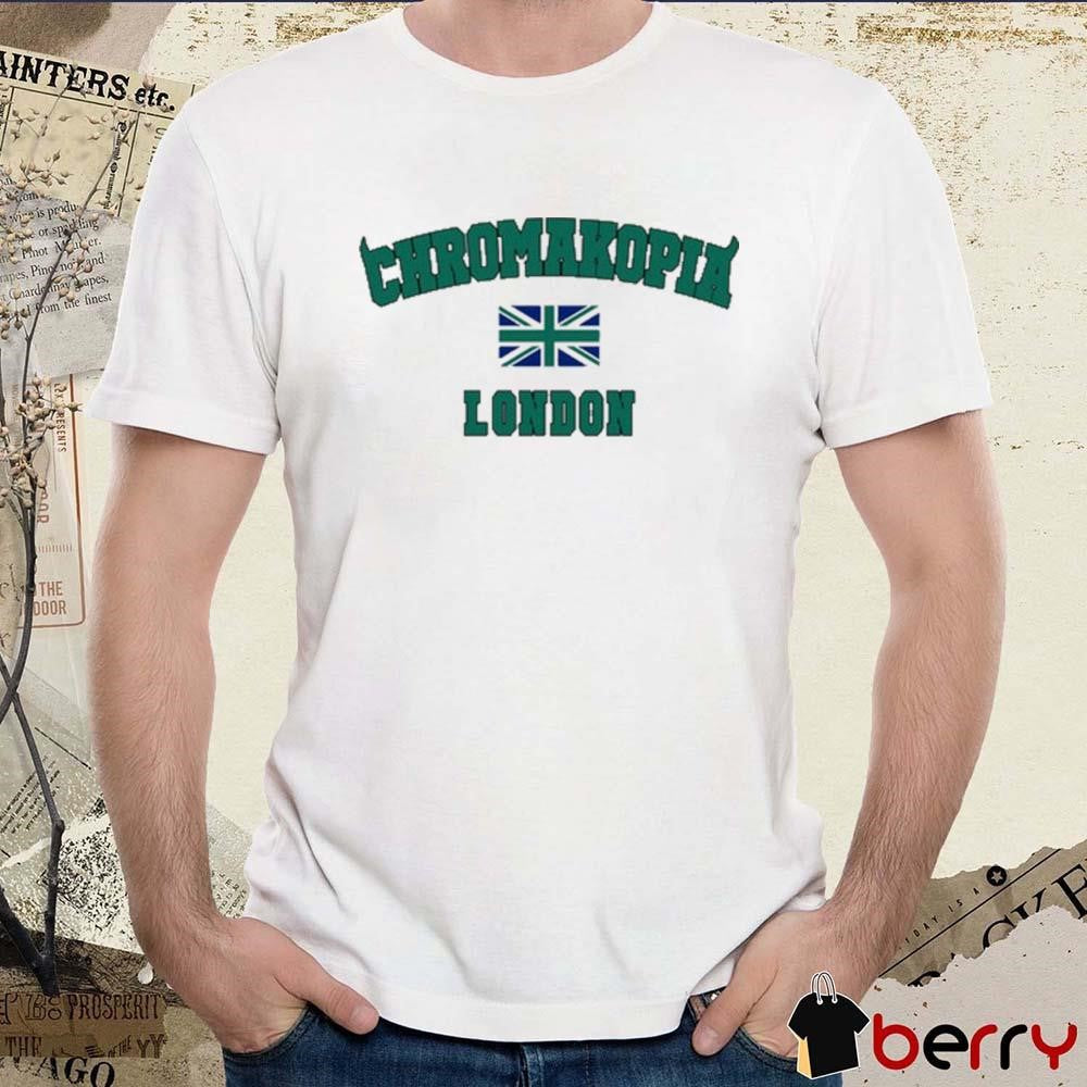 Golfwang Chromakopia London Flag t-shirt