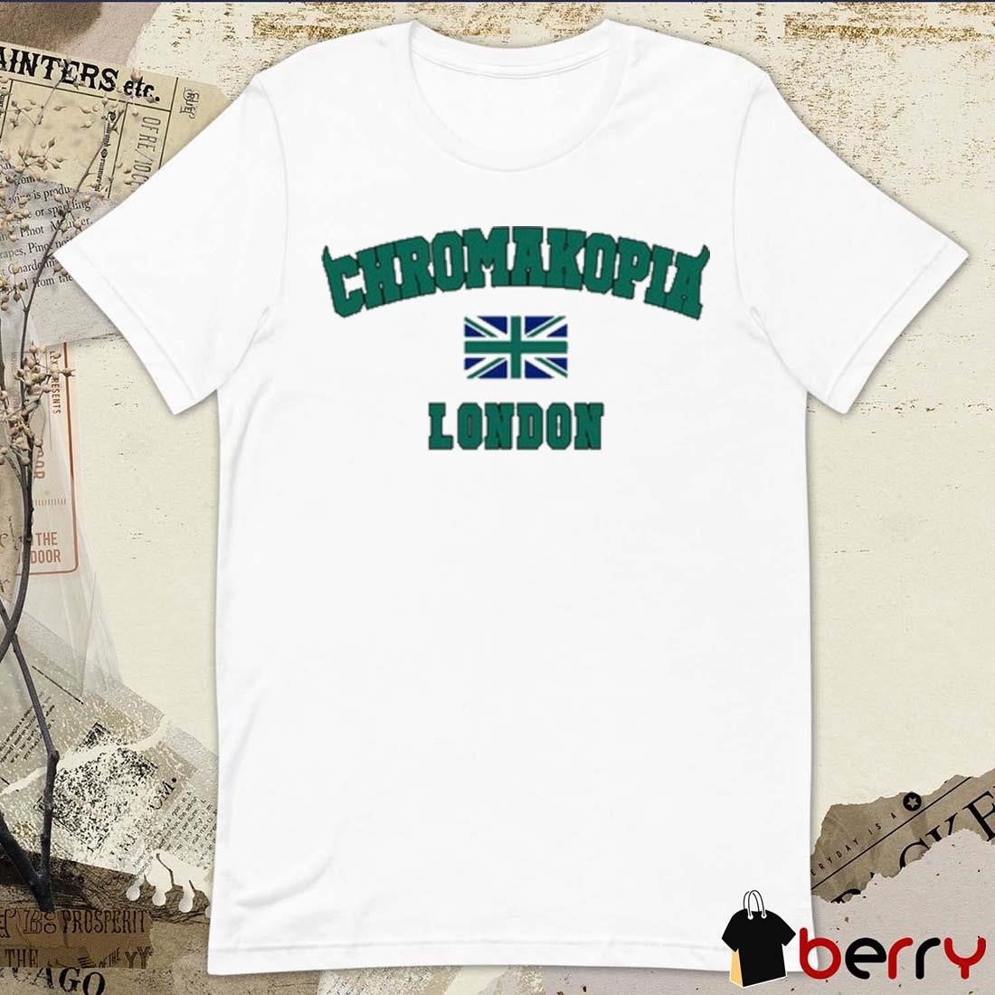 Golfwang Chromakopia London Flag t-shirt