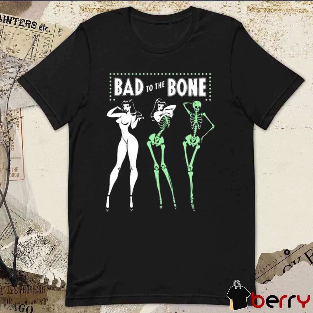 Gothmania666 Sveta Shubina Bad To The Bone t-shirt
