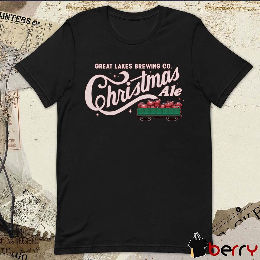 Great Lakes Brewing Co. Christmas Ale 2024 t-shirt