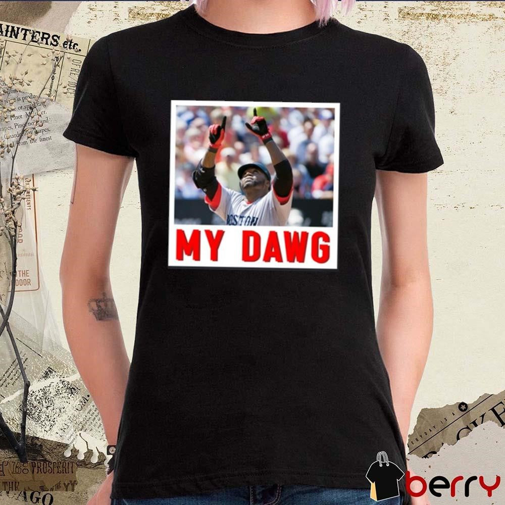 Grimace MLB Wearing David Ortiz My Dawg t-shirt