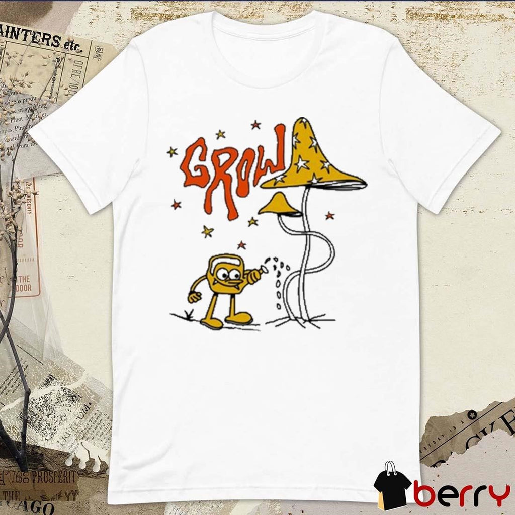 Grow To Grow Mushroom Painting t-shirt