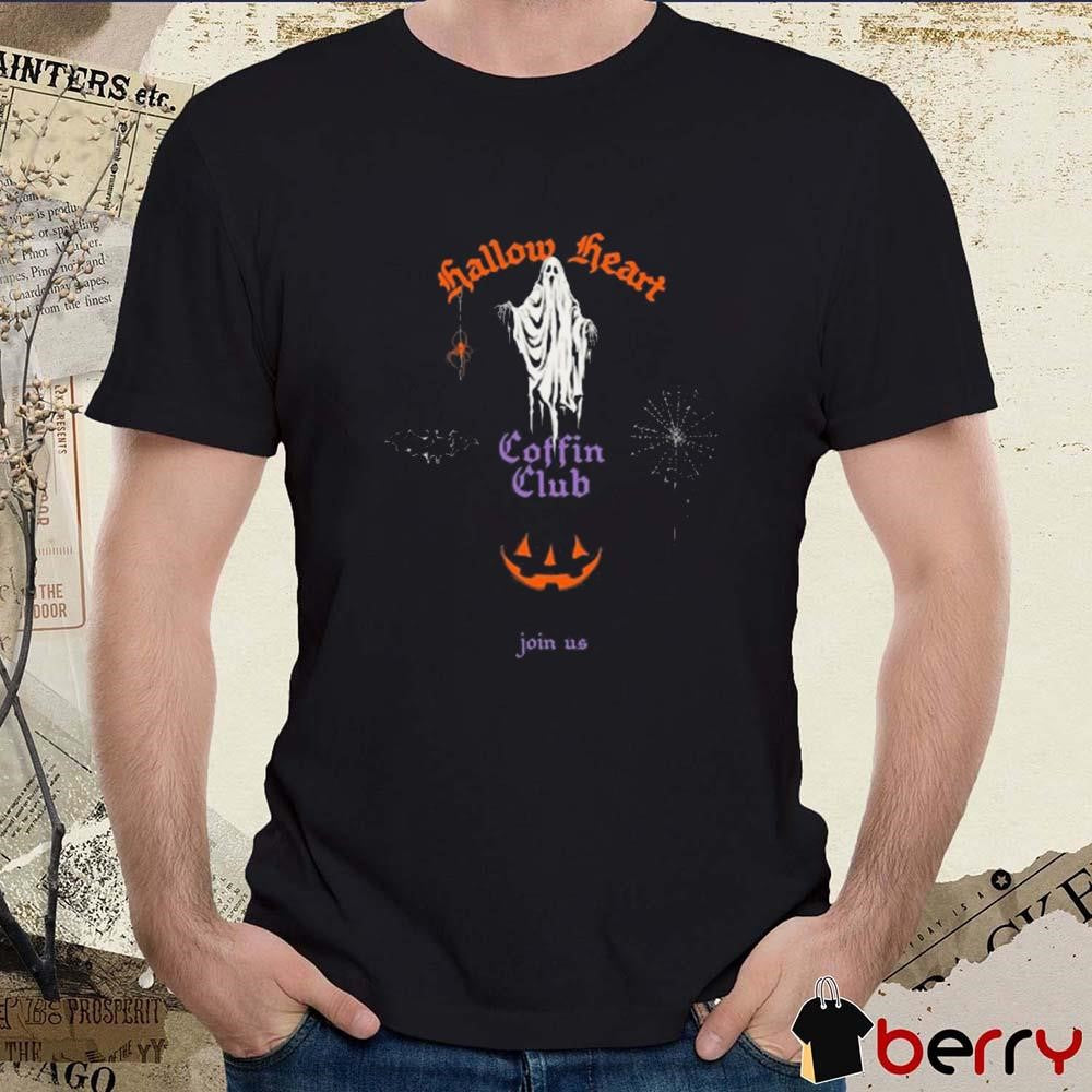 Hallow Heart Coffin Club Ghost Join Us 2024 t-shirt