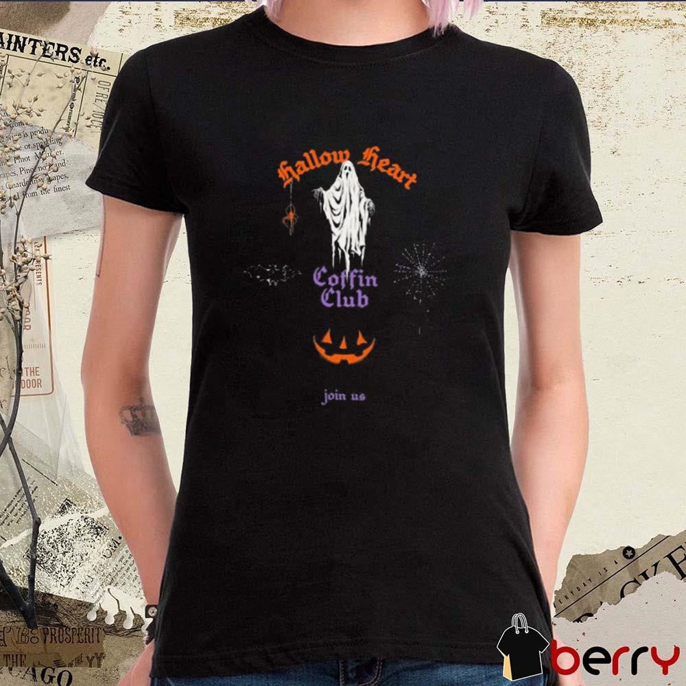 Hallow Heart Coffin Club Ghost Join Us 2024 t-shirt
