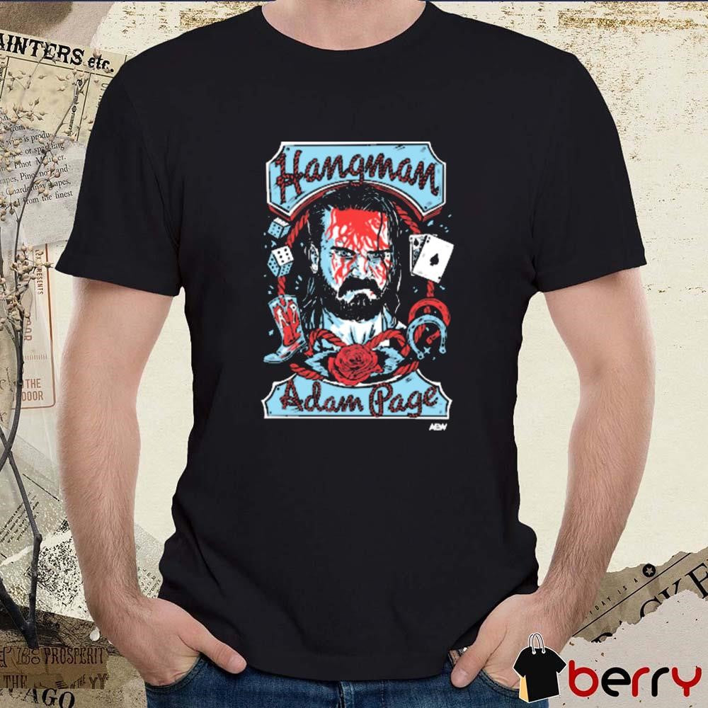Hangman Adam Page – Consequences AEW Painting t-shirt