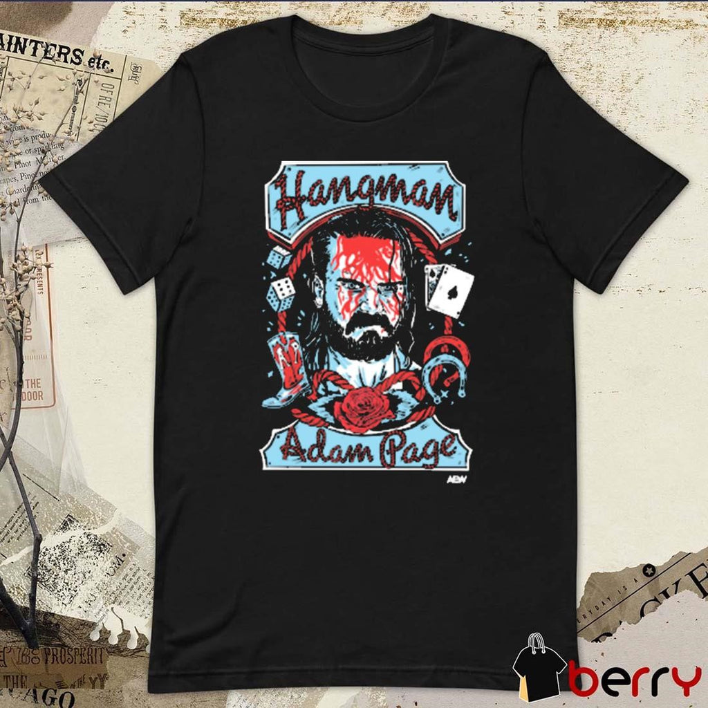 Hangman Adam Page – Consequences AEW Painting t-shirt
