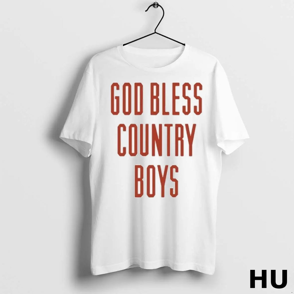 Official Hardy God Bless Country Boys 2025 T Shirt