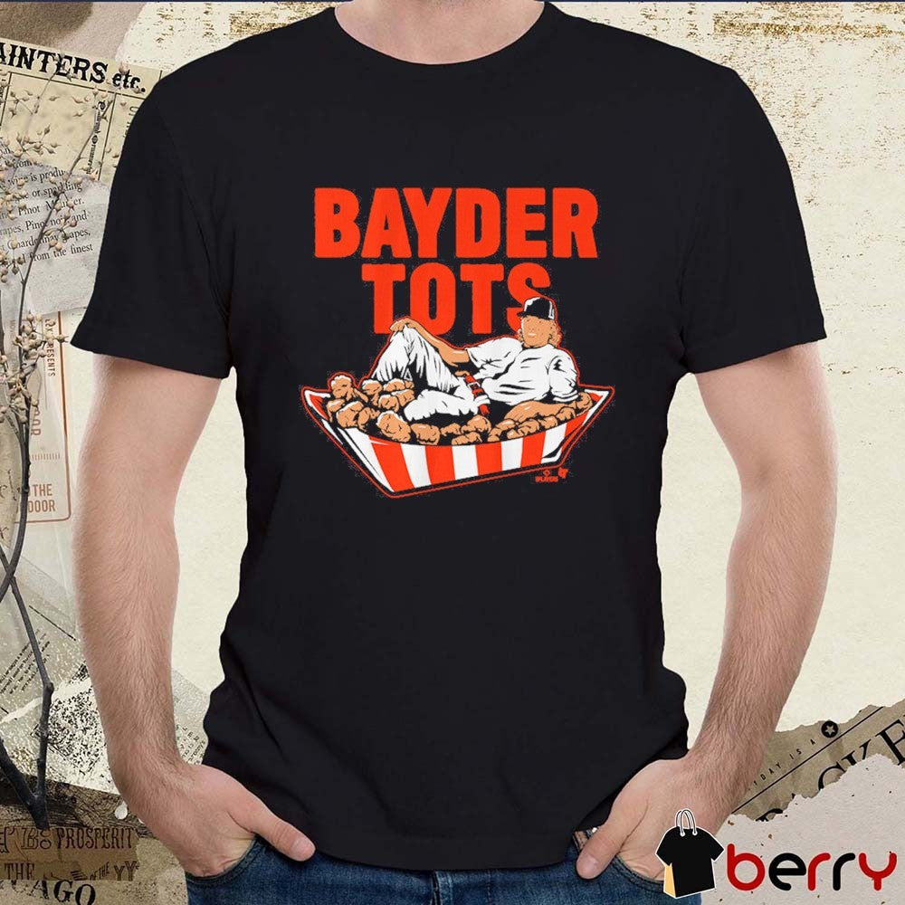 Harrison Bader Bayder Tots San Francisco Giants MLB t-shirt