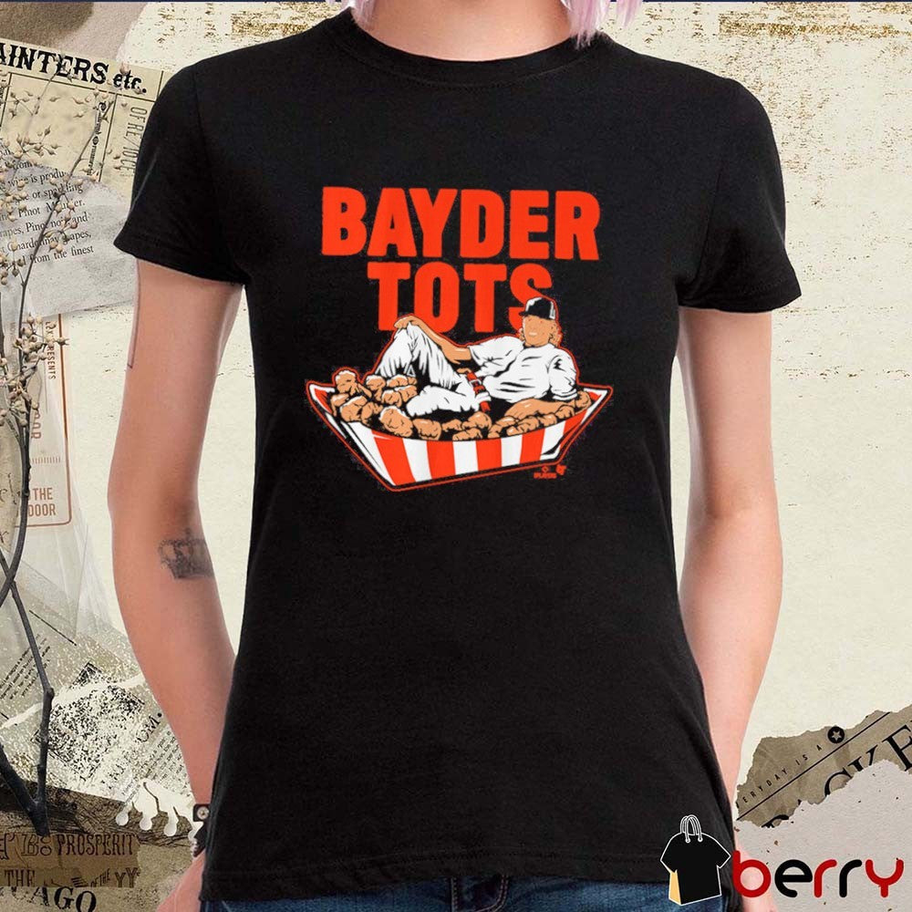 Harrison Bader Bayder Tots San Francisco Giants MLB t-shirt