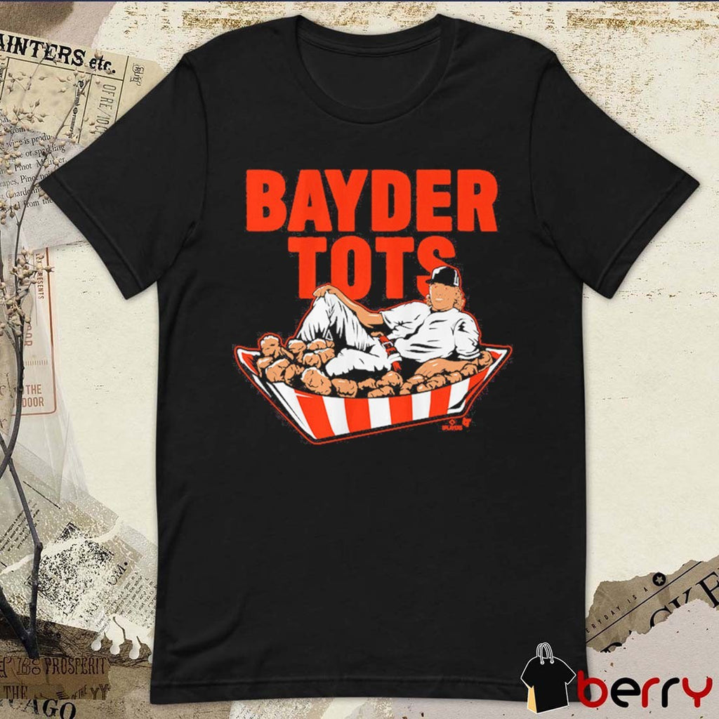 Harrison Bader Bayder Tots San Francisco Giants MLB t-shirt