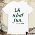 Hayley Erbert Wearing Oh What Fun It Is To Dance Christmas t-shirt