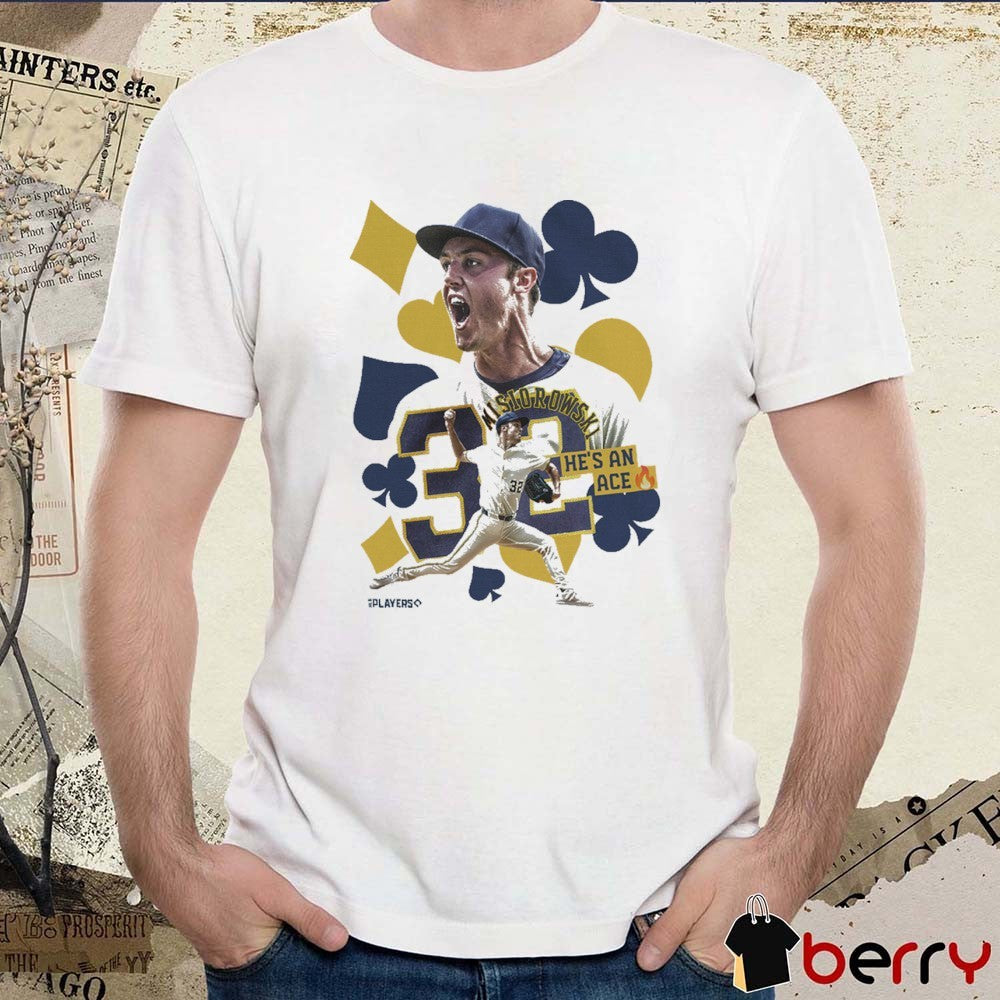 He’s An Ace Jacob Misiorowski Milwaukee Brewers MLB Graphic t-shirt