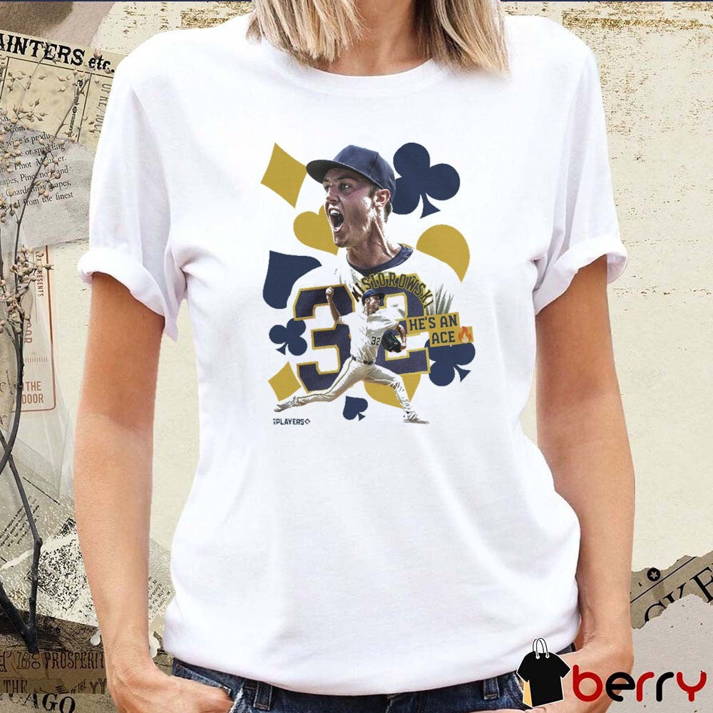 He’s An Ace Jacob Misiorowski Milwaukee Brewers MLB Graphic t-shirt