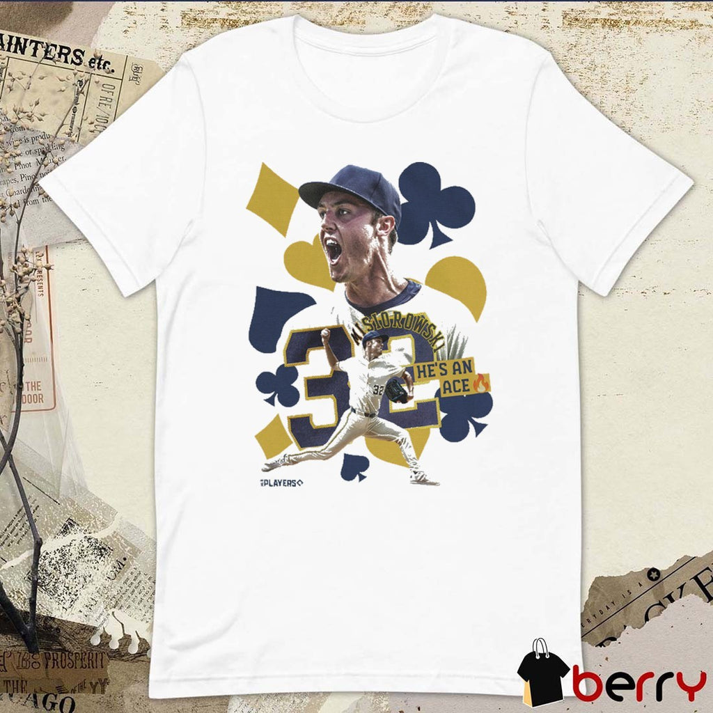 He’s An Ace Jacob Misiorowski Milwaukee Brewers MLB Graphic t-shirt