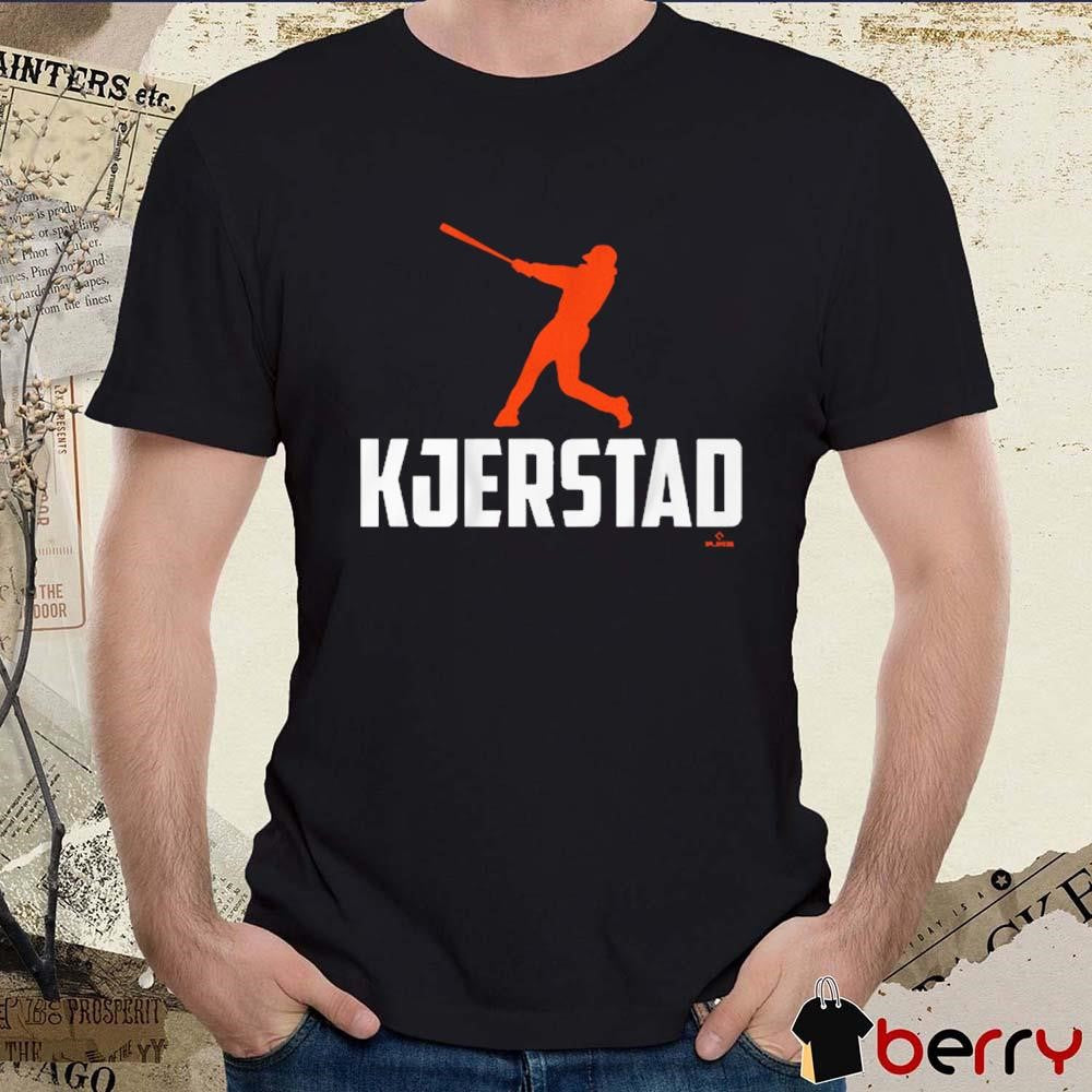 Heston Kjerstad Swing Silhouette Baltimore Orioles MLB t-shirt
