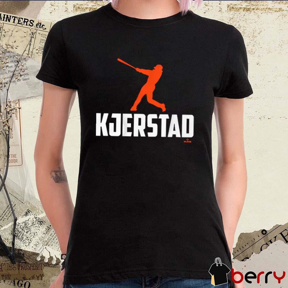 Heston Kjerstad Swing Silhouette Baltimore Orioles MLB t-shirt