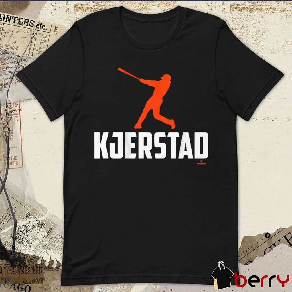 Heston Kjerstad Swing Silhouette Baltimore Orioles MLB t-shirt