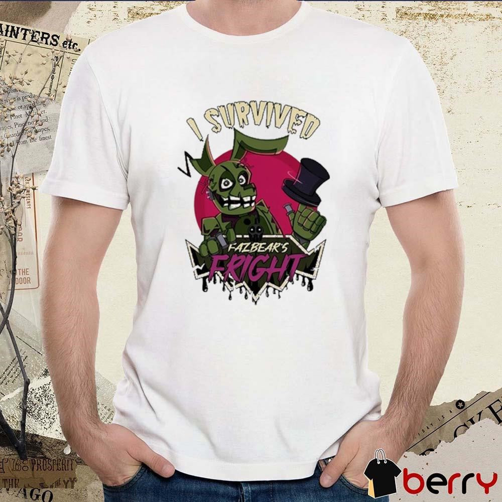 Hex I Survived Fazbear’s Fright t-shirt