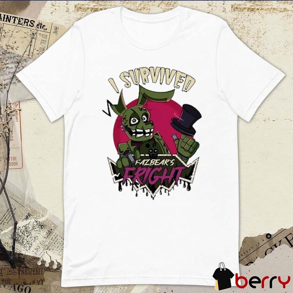 Hex I Survived Fazbear’s Fright t-shirt