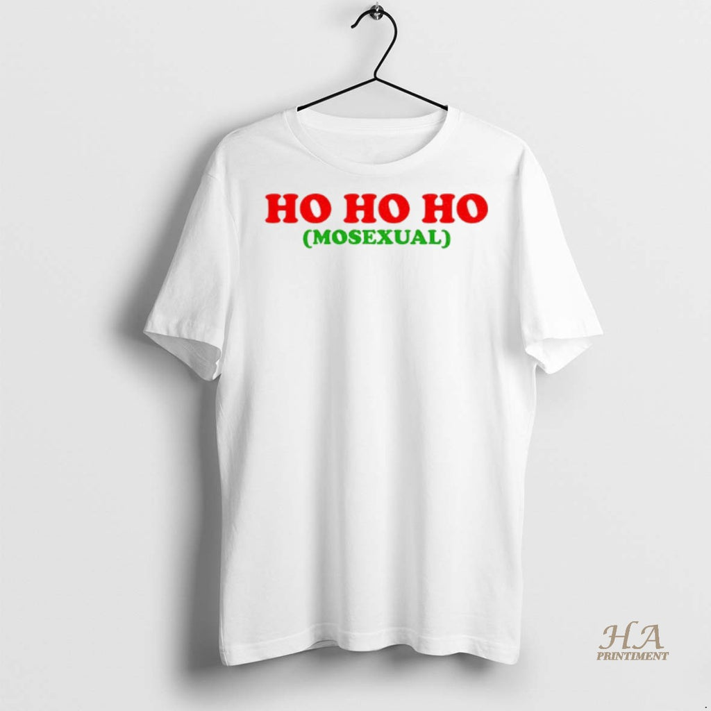 Official Ho Ho Ho Mosexual Merry Christmas 2025 Shirt