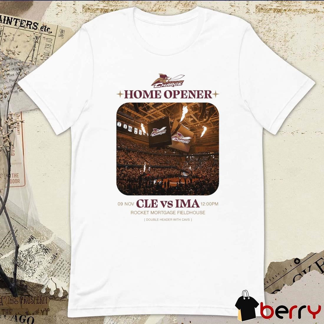 Home OPener Cle Vs Ima Rocket Mortgage Fieldhouse Poster t-shirt