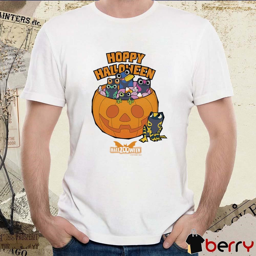 Hoppy Halloween 2024 Hallzooween t-shirt