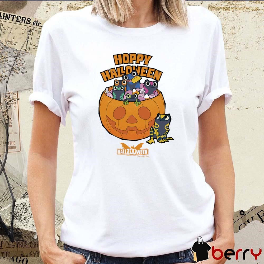 Hoppy Halloween 2024 Hallzooween t-shirt