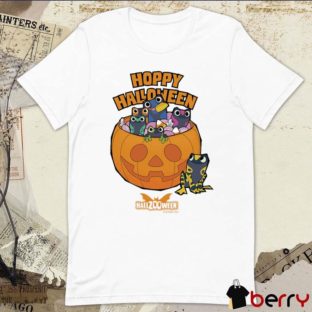 Hoppy Halloween 2024 Hallzooween t-shirt