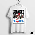 Official Horror Halloween Straight Outta Lidl T Shirt