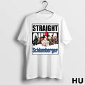 Official Horror Halloween Straight Outta Schlumberger T Shirt