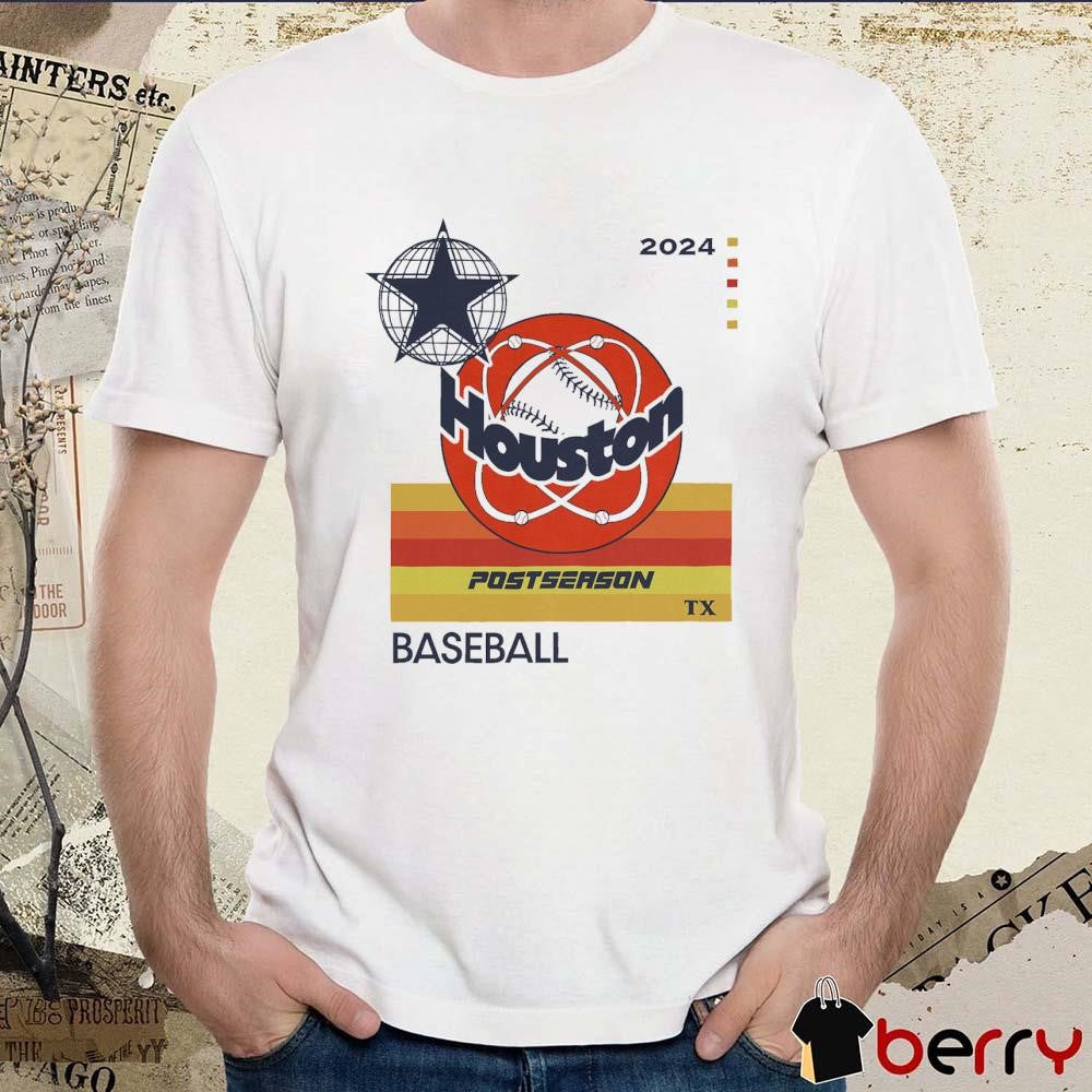 Houston October Baseball Postseason 2024 t-shirt