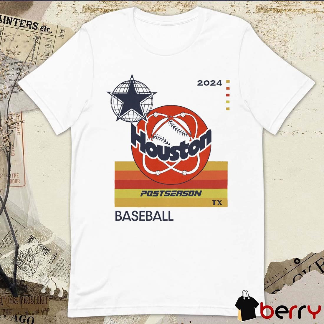 Houston October Baseball Postseason 2024 t-shirt