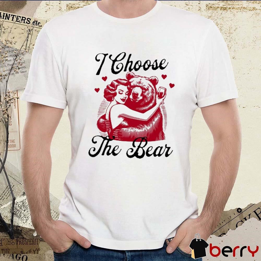 I Choose The Bear Burn The Patriarchy Swifties For Harris Walz 2024 t-shirt