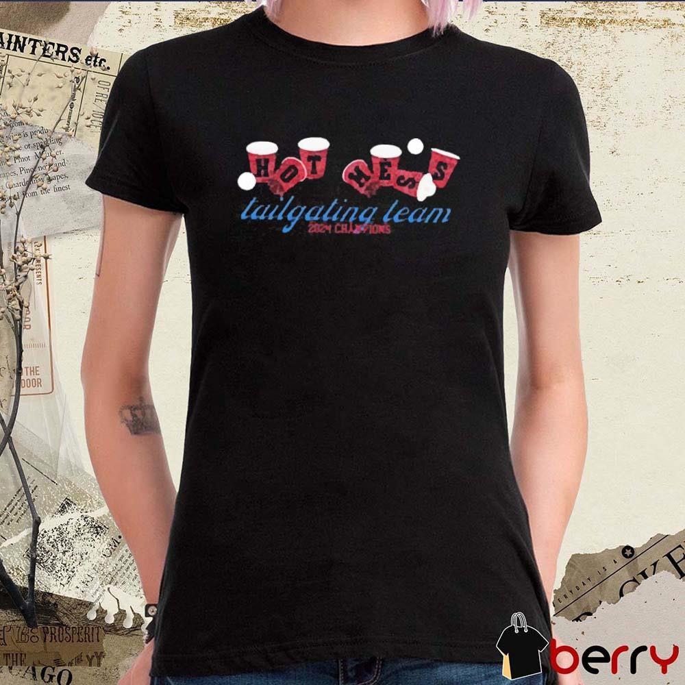 Iamunwell Hot Mess Tailgating Team 2024 Champions t-shirt