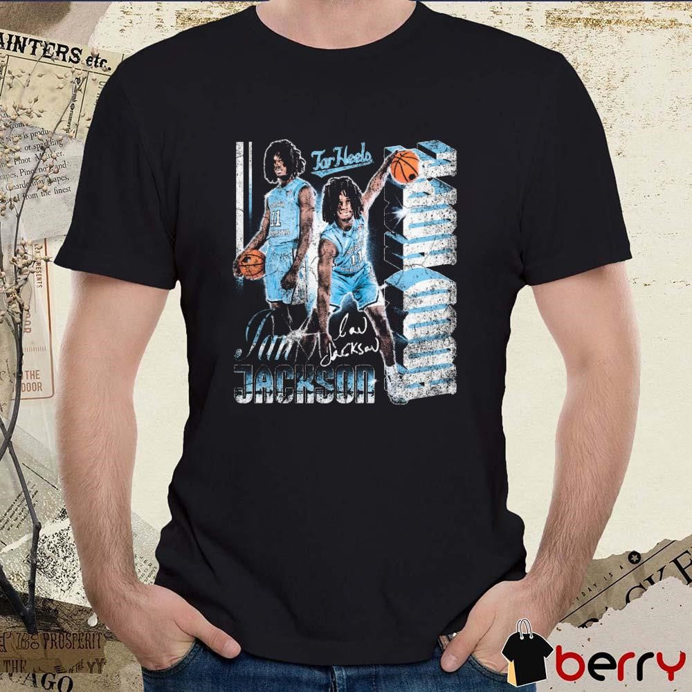 Ian Jackson North Carolina Tar Heels Basketball Hood Hope 90s Graphic Signature t-shirt