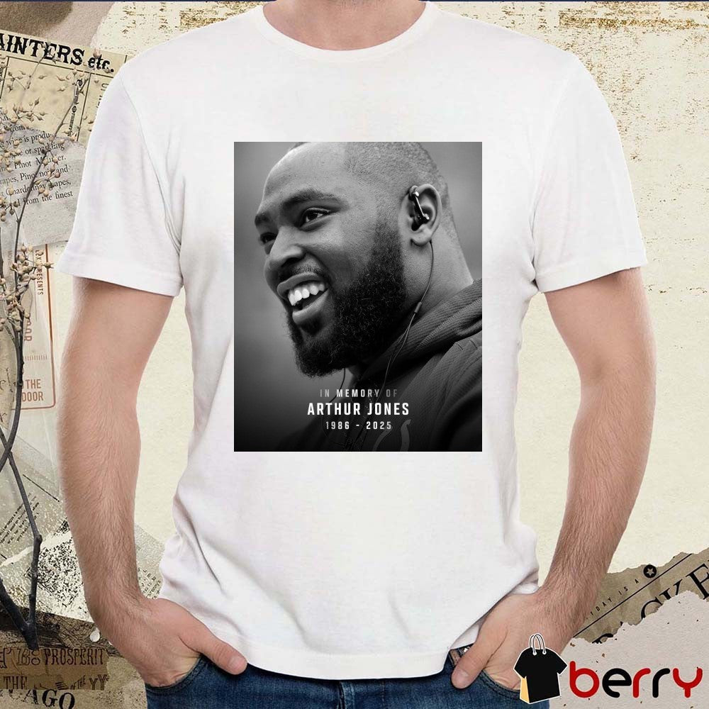 In Memory Of Arthur Jones 1986 – 2025 UFC Poster t-shirt
